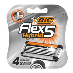 Запаски BIC FLEX 5 Гибрид картриджи 4шт