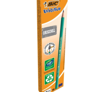 Карандаш BIC чернографитовый Evolution 650 HB box x 12шт