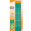 Карандаши BIC чернографитовые с резинкой Evolution 655 HB 4 шт