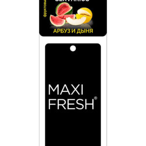 Ароматизатор MAXI FRESH подвесной картон АРБУЗ ДЫНЯ PMF02