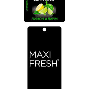 Ароматизатор MAXI FRESH подвесной картон ЛИМОН ЛАЙМ PMF04