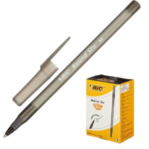 Ручка BIC Round Stic чёрная