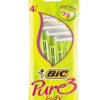 Станок бритвенный BIC Pure3 4шт