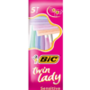 Станок бритвенный BIC Twin Lady 5шт