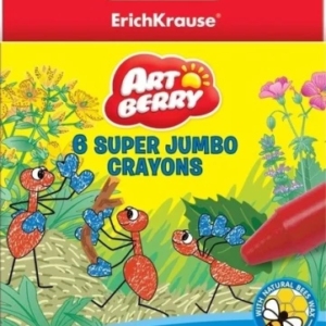 Мелки Art Berry восковые Super Jumbo 6цв