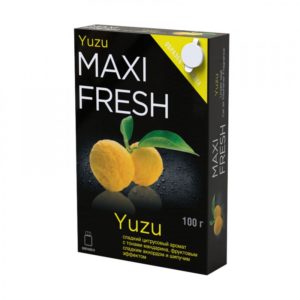 Ароматизатор MAXI FRESH под сиденье гель с пробником YUZU MF117