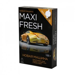 Ароматизатор MAXI FRESH под сиденье гель с пробником НОВАЯ МАШИНА MF115