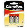 Батарейки Сamelion LR 03 ААА Alkaline 4 шт