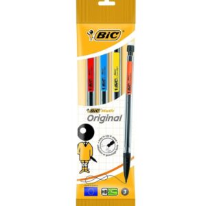 Автоматический карандаш BIC Матик, 0.7 мм блистер х 3